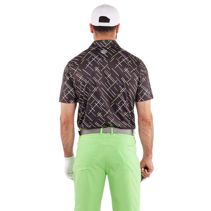 Polo Mathias Black Paradise Green Homme