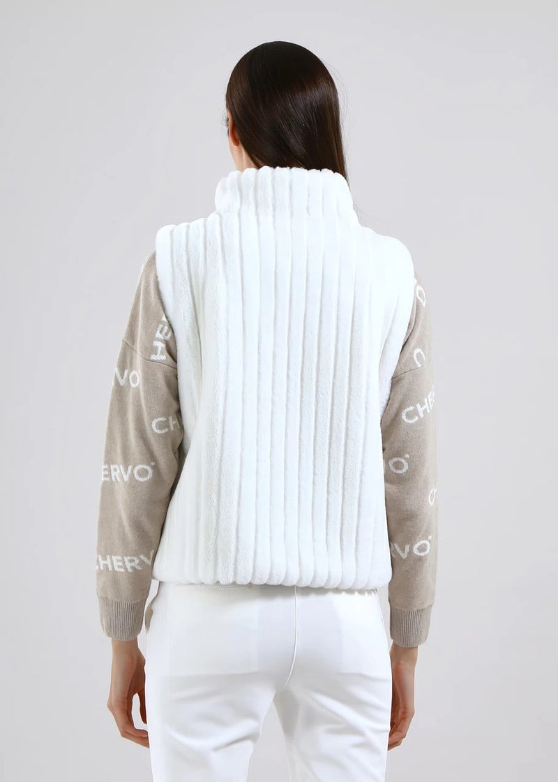 Veste Sans manche Export Blanc Femme