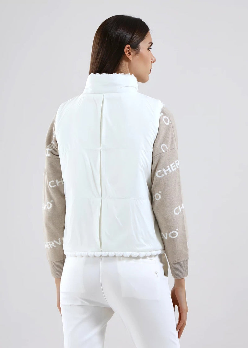 Veste Sans manche Export Blanc Femme