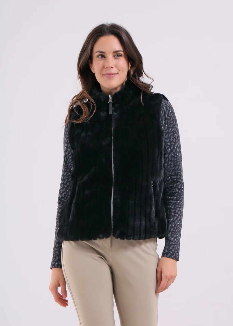 Veste Sans manche Export Noir Femme