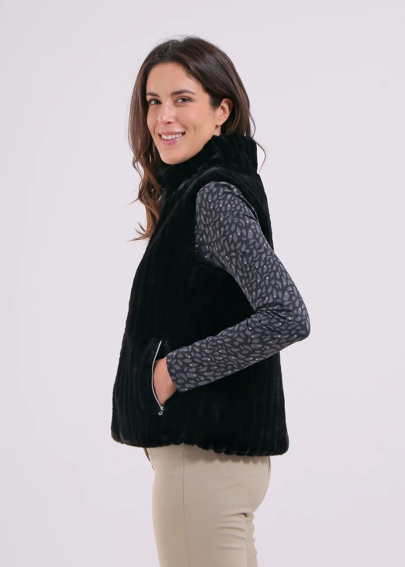 Veste Sans manche Export Noir Femme