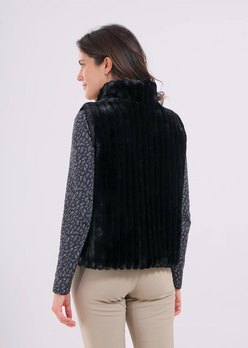 Veste Sans manche Export Noir Femme