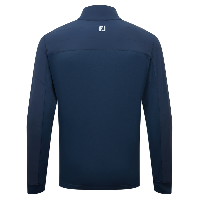 Pullover hybride 1/4 Zip ThermoSeries Marine Homme