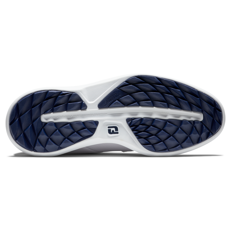 Traditions Spikeless Blucher 57940 Blanc/Marine Homme