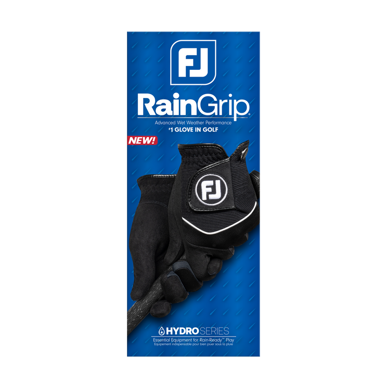2 Gants Raingrip 66083 Noir Homme