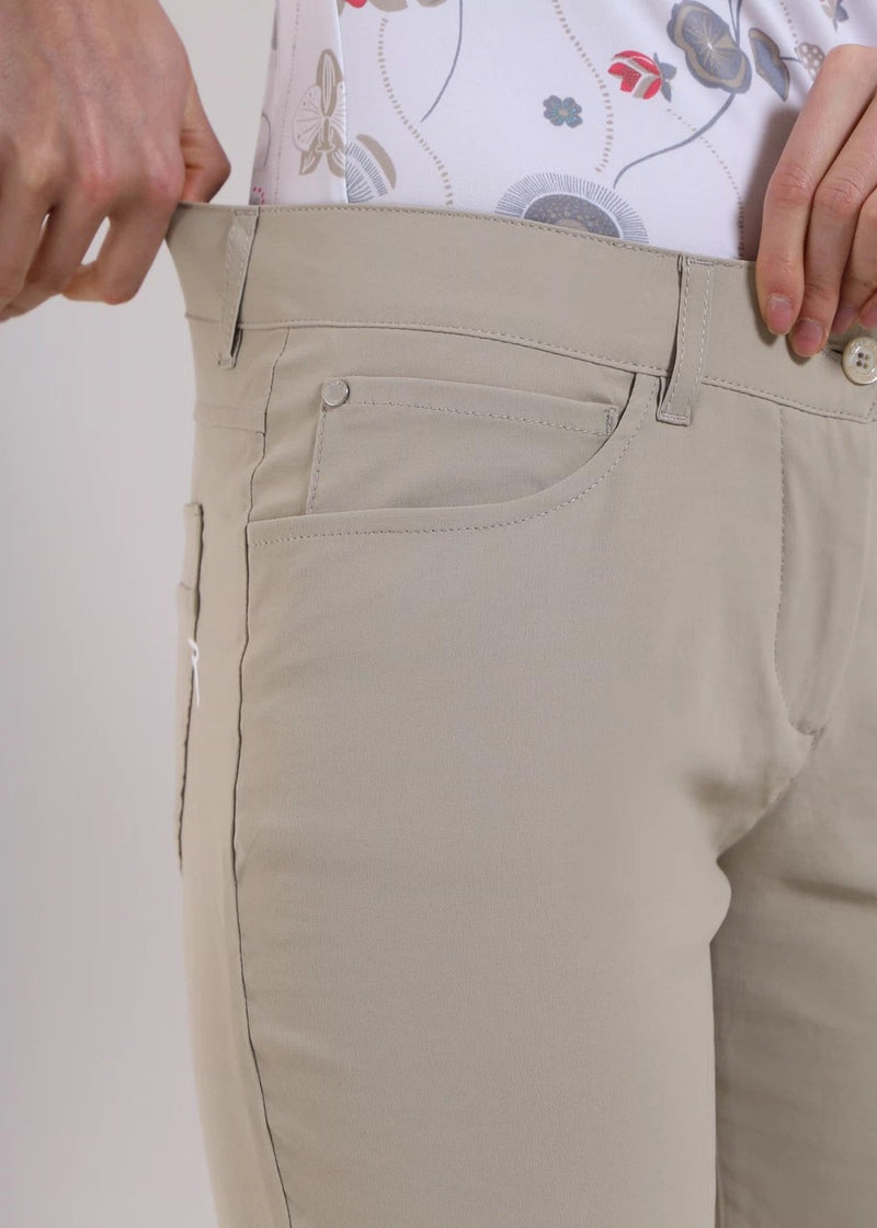 Bermuda Giarin Beige Femme