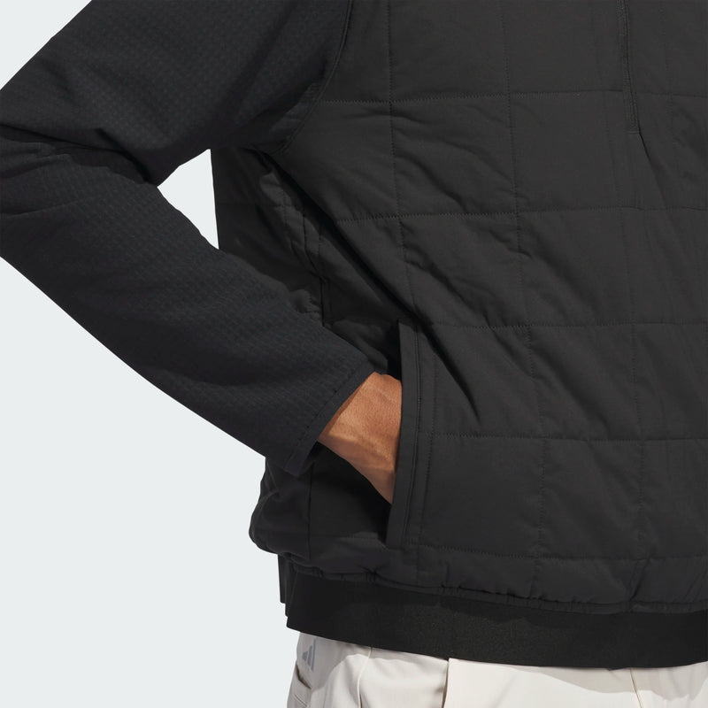 Sweat Ultimate 365 Quilted Quarter Zip Black Homme