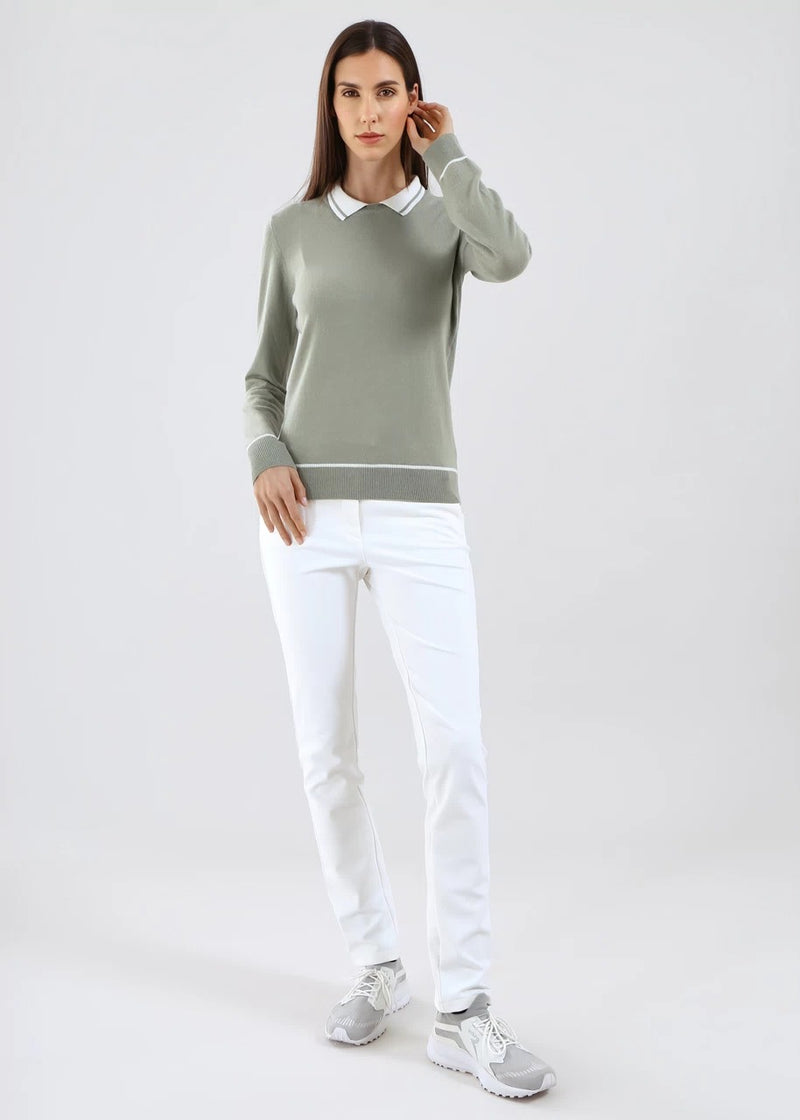Pull Nose Kaki Femme