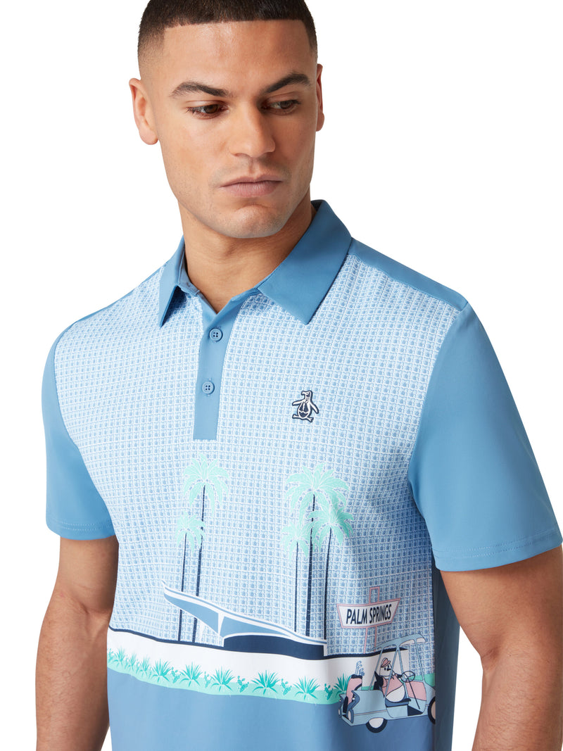 Polo Palm Spring Quiet Harbour Homme