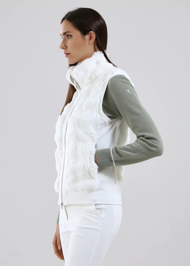 Veste Sans manche Paid Blanc Femme