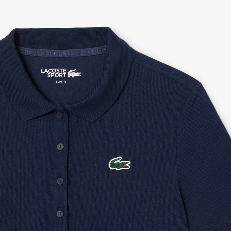 Polo Golf Thermorégulateur Bleu Nuit Femme