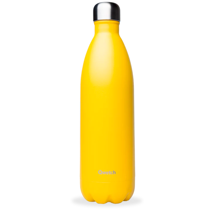 Bouteille Isotherme Inox Pop Jaune 1L