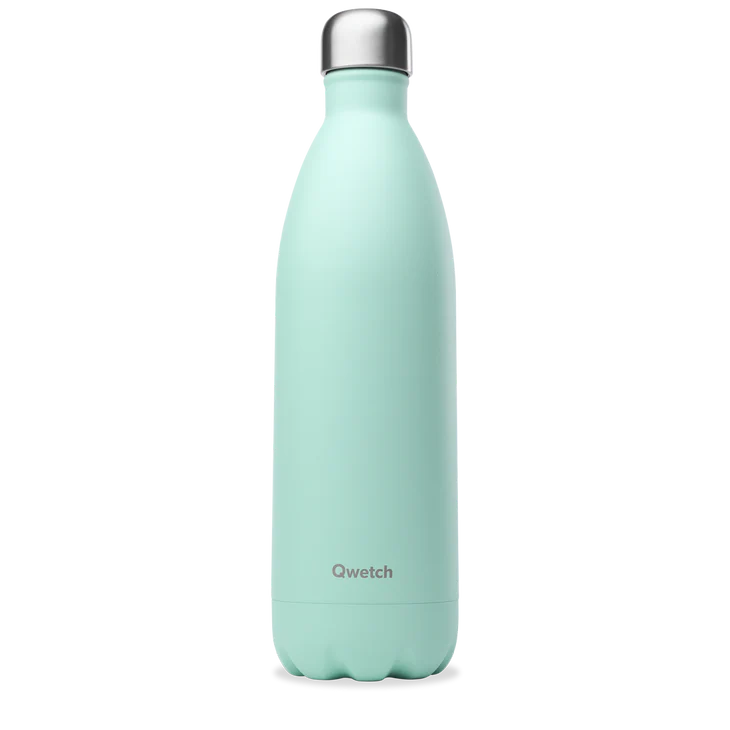 Bouteille Isotherme Inox Pastel Vert 1L