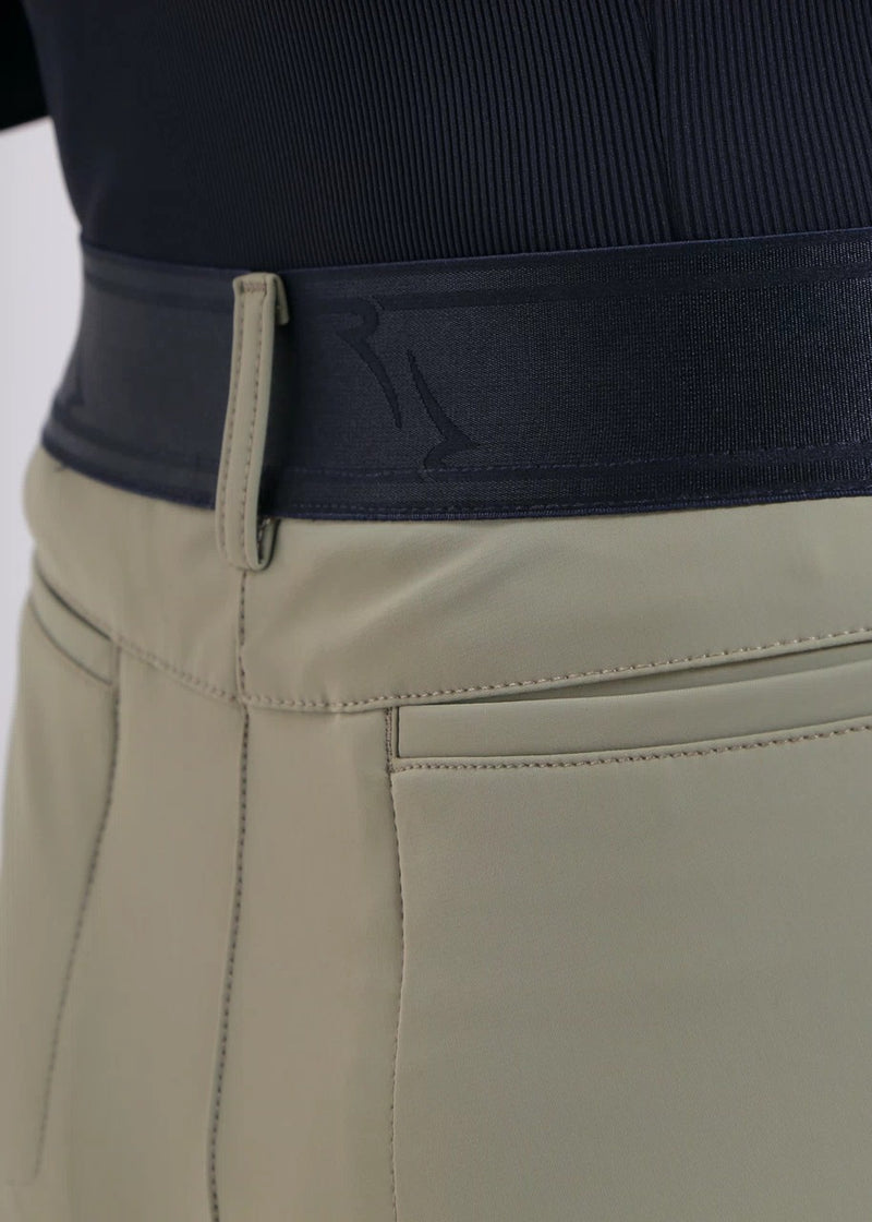 Pantalon Singolo Kaki Femme