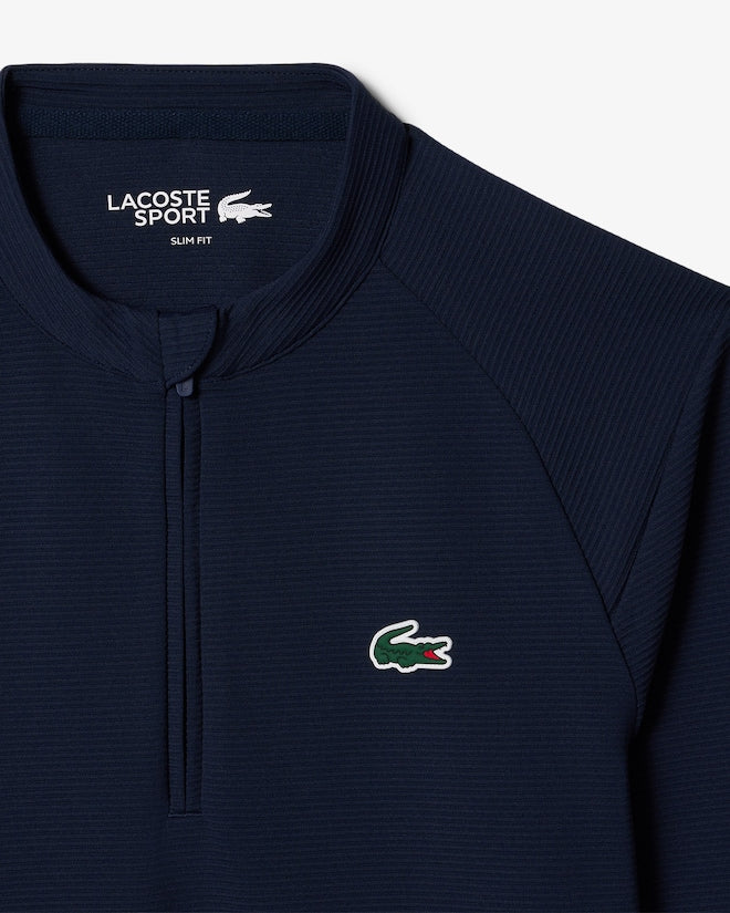 Midlayer 1/4 Zip Sport Bleu Nuit Femme