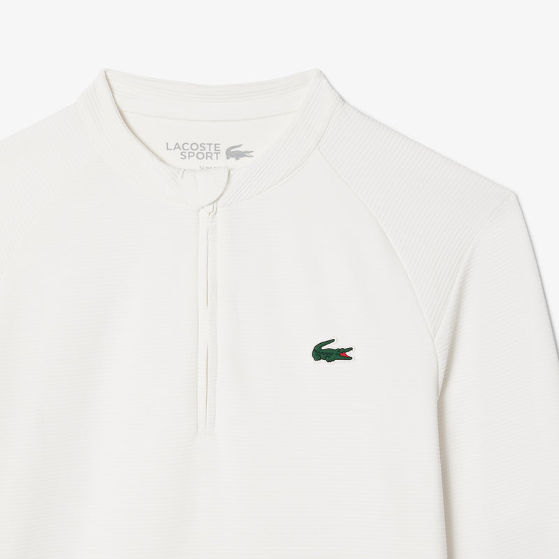Midlayer 1/4 Zip Sport Blanc Femme