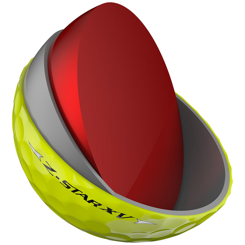 12 Balles de golf Z-Star XV Yellow