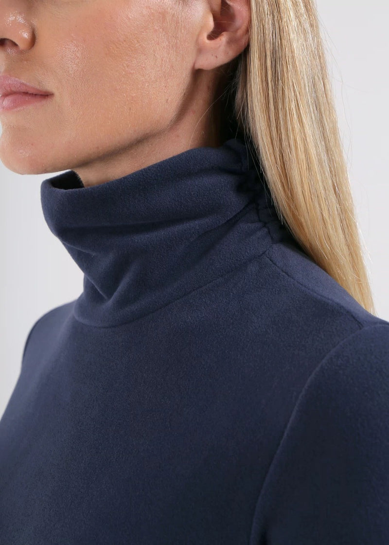 Pull col montant Traffic Navy Femme
