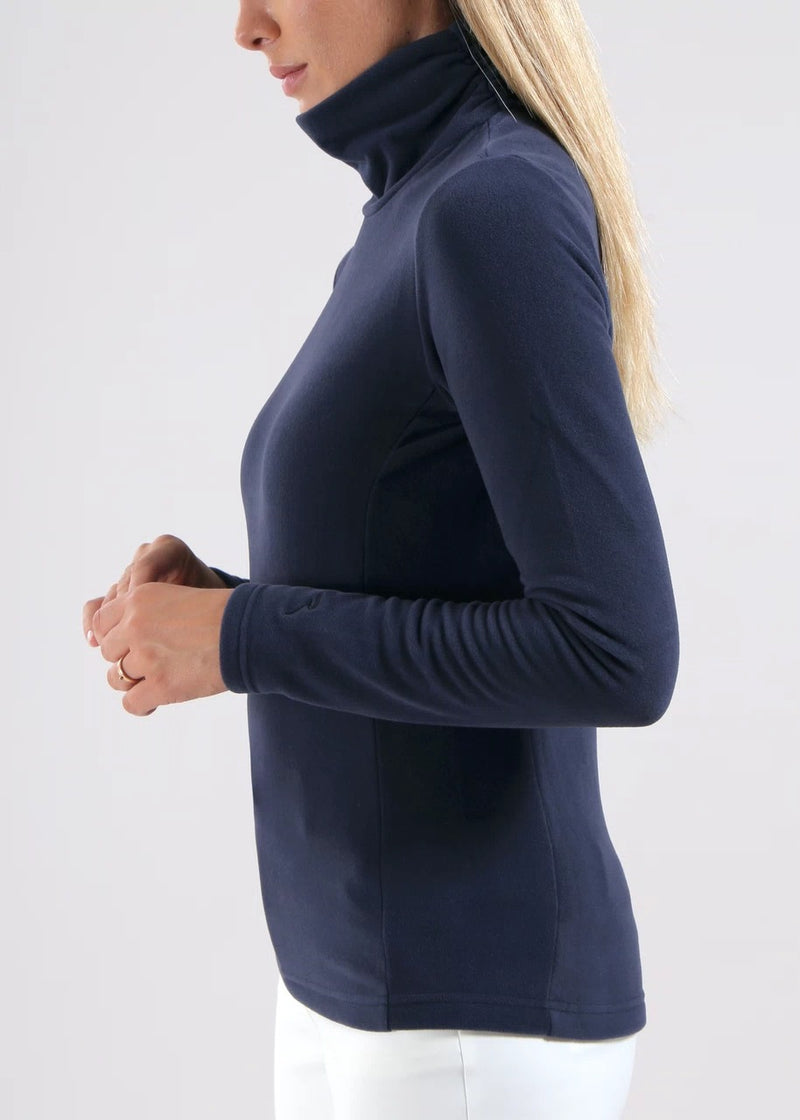 Pull col montant Traffic Navy Femme