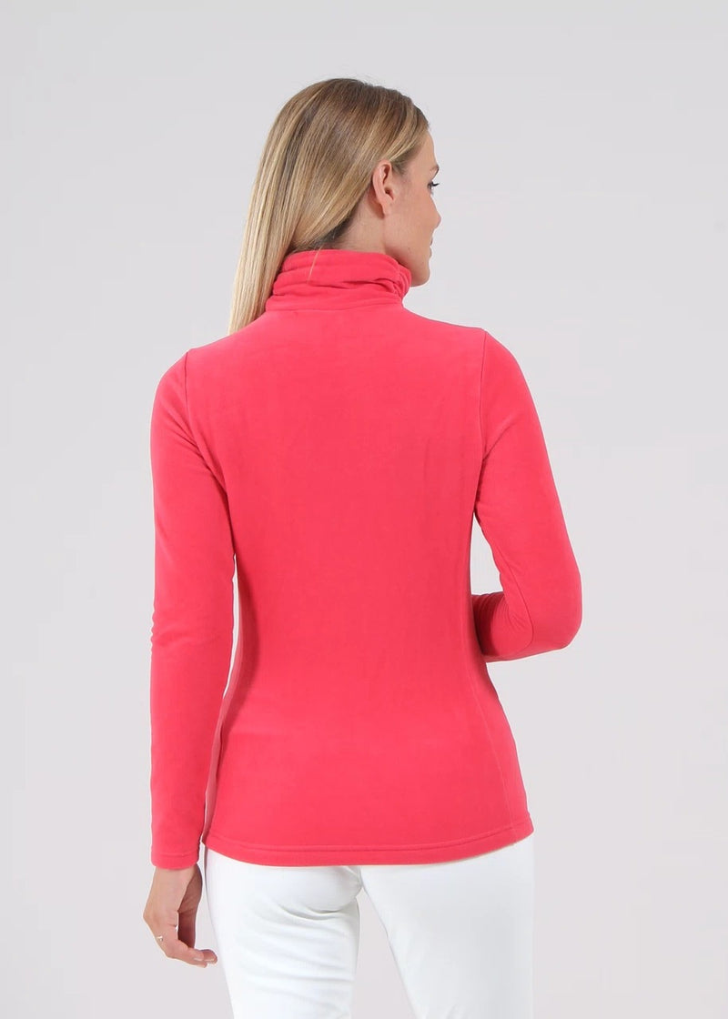 Pull col montant Traffic Rose Femme