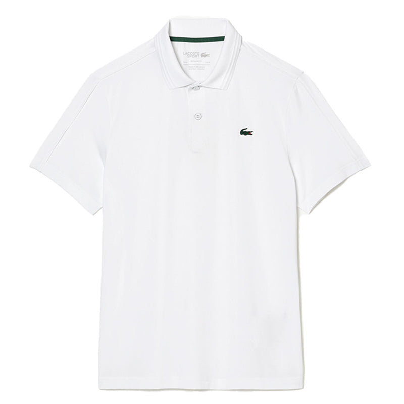 Polo Sport Regular fit en Tissu recyclé Blanc Homme