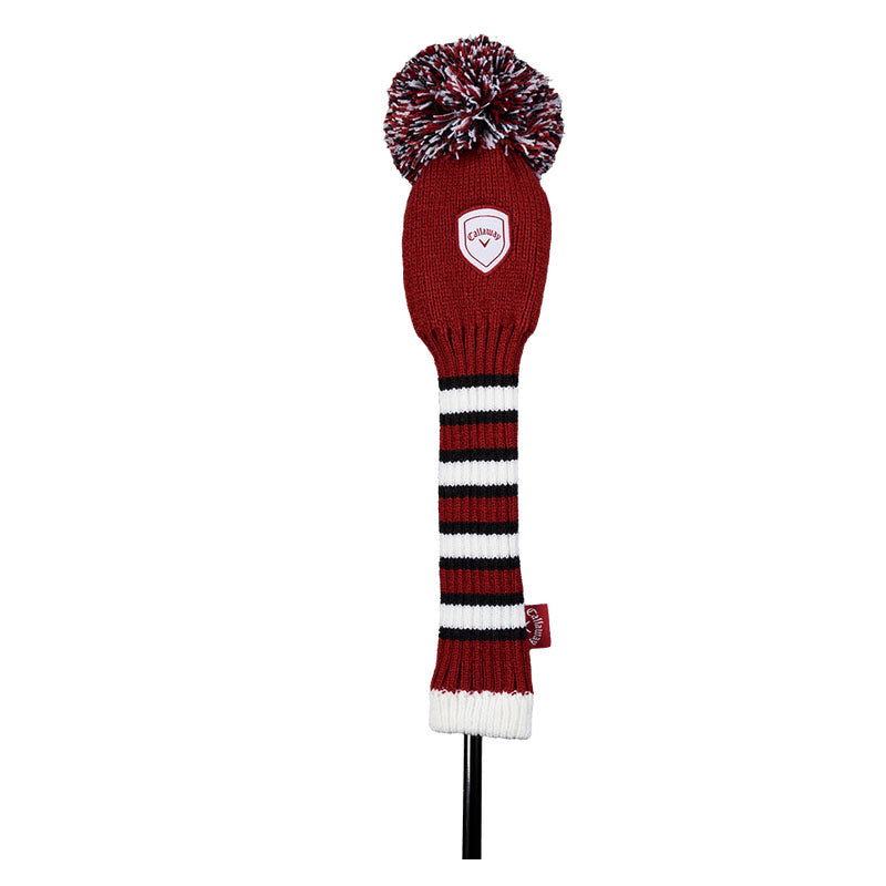 Couvre Club Bois de Parcours Pompom Cardinal
