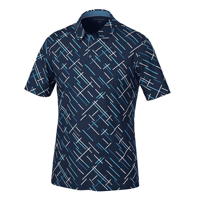 Polo Mathias Navy Moonlight Blue Homme