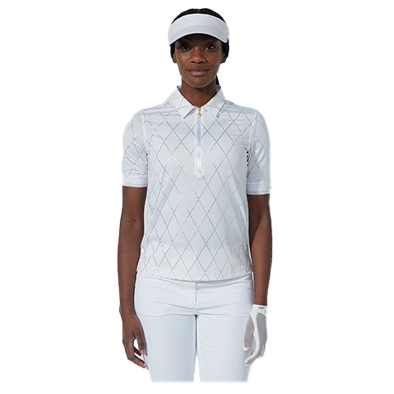 Polo Chroma Metallic Argyle Femme