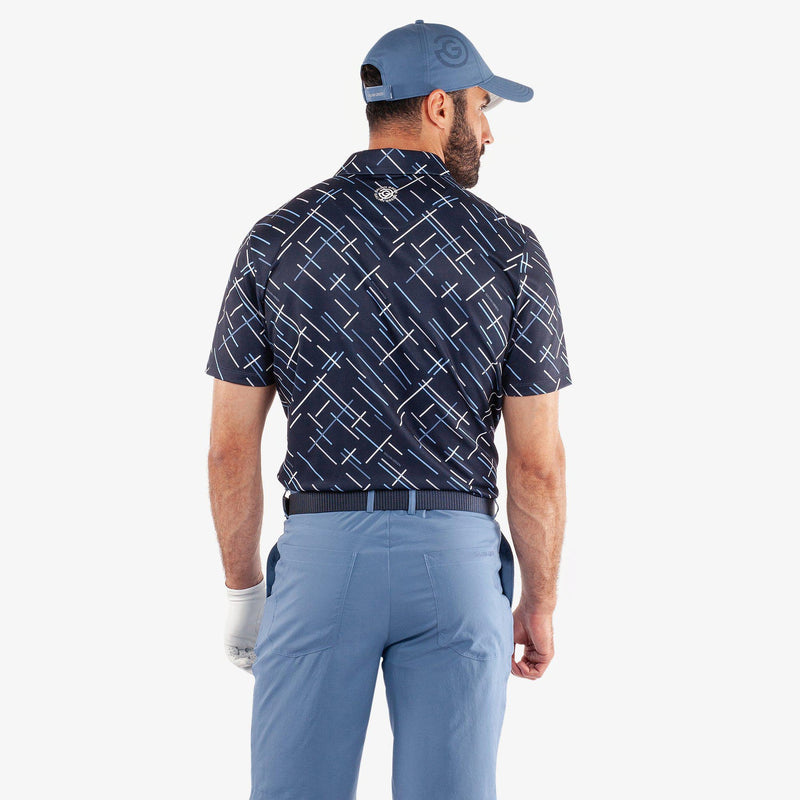 Polo Mathias Navy Moonlight Blue Homme