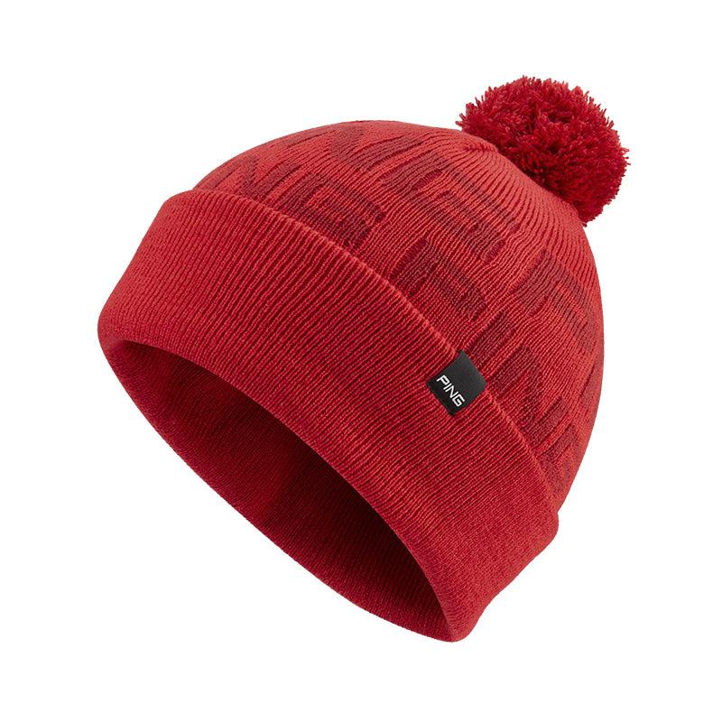 Bonnet Logo Bobble II Red Homme