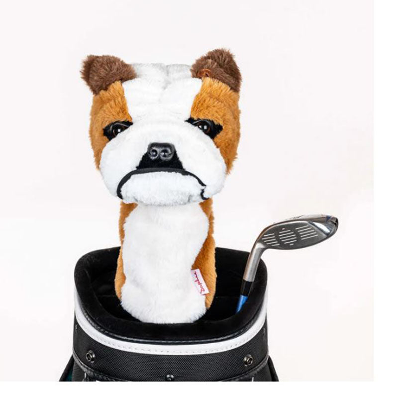 Couvre Clubs Driver Buldog Peluche