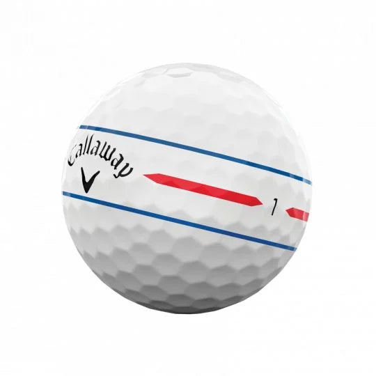 12 Balles de golf Chrome Soft 360 Triple Track 2023