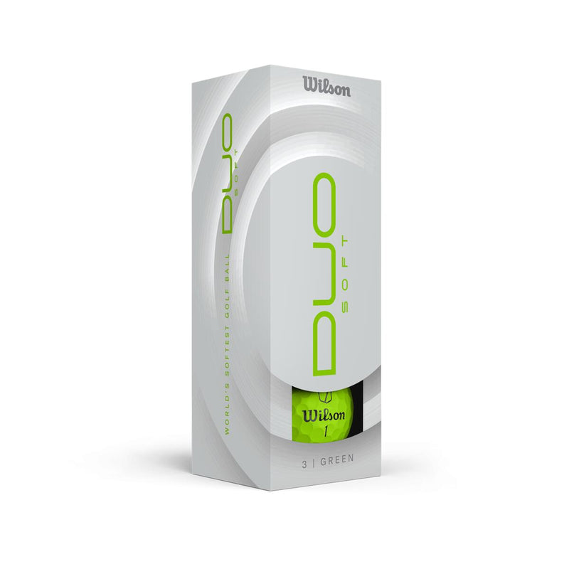 12 Balles de golf Duo Soft Green