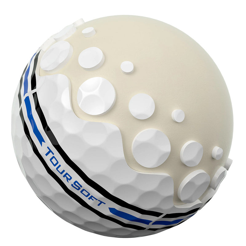 12 Balles de golf Tour Soft AIM 360