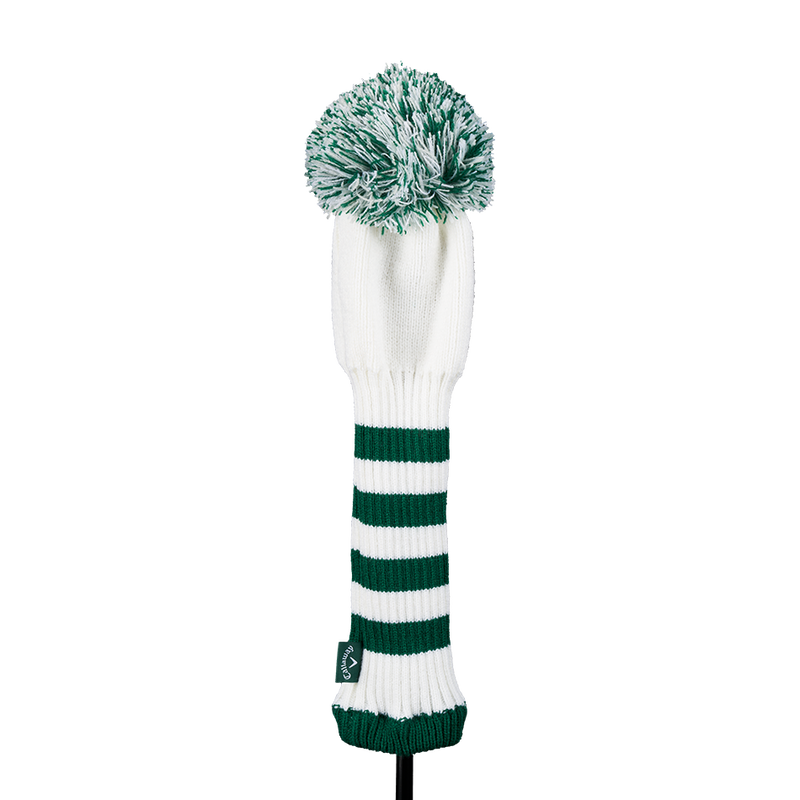 Couvre Club Driver Pompom White Green