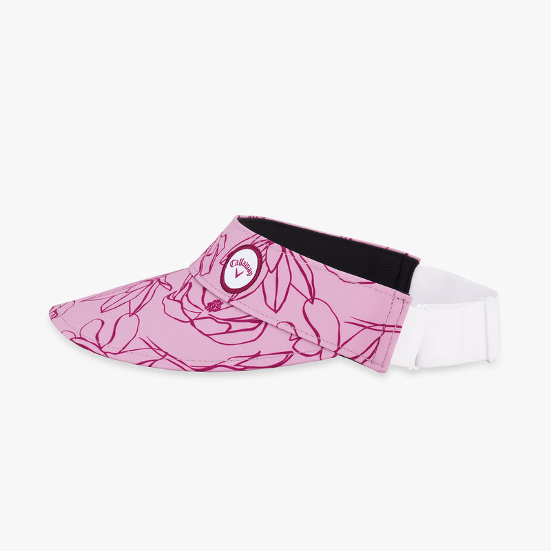 Visière See The Break Fleur Rose Femme