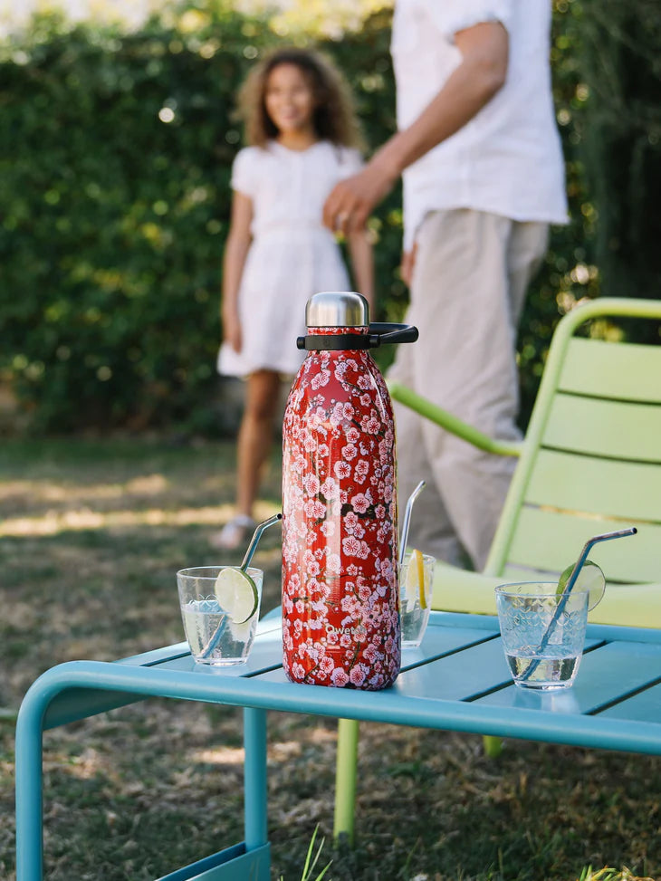 Bouteille Isotherme Flowers Rouge