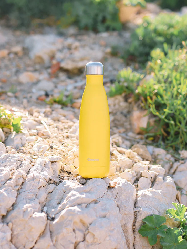 Bouteille Isotherme Inox Pop Jaune 1L