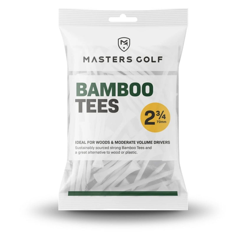 20 Tees 2 3/4 bamboo white (70mm)