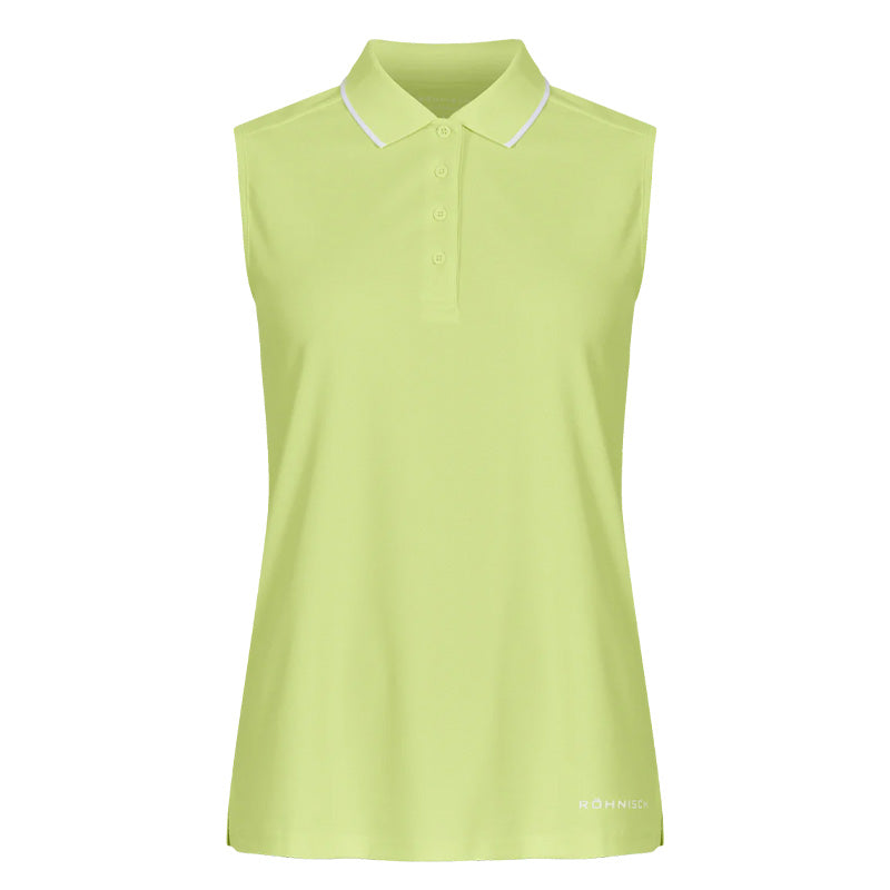 Polo sans manches Miriam Sunny Lime Femme
