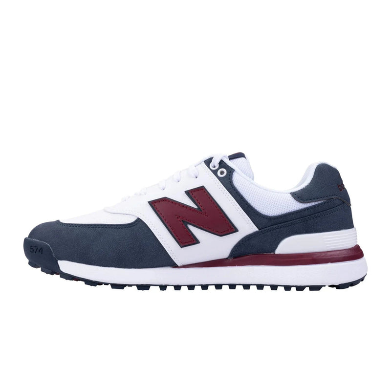 574 Greens V2 Blanc Navy Rouge Homme