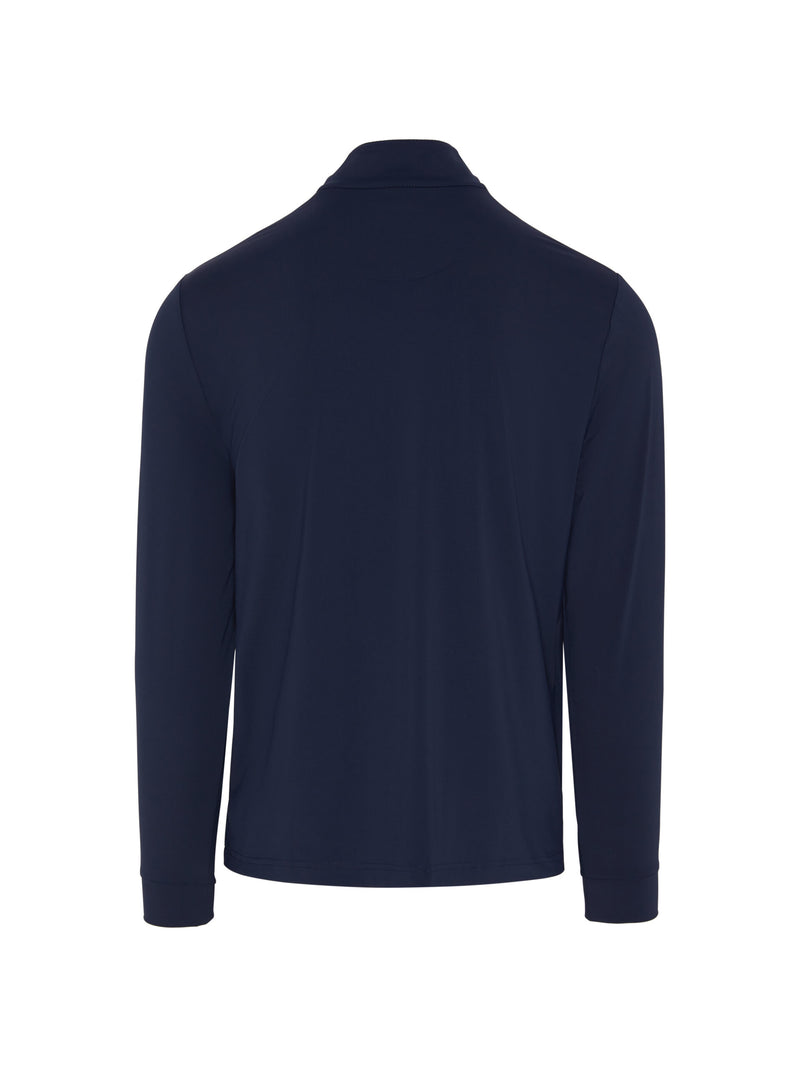 Pull 1/4 Zip Technical Earl Black Iris Homme