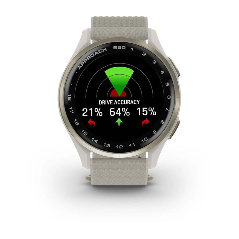 Montre GPS Approach S50 Cream Ivory