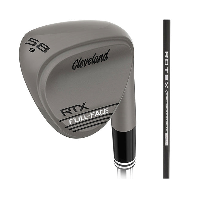 Wedge RTX Zipcore Full Face Tour Raw Graphite Ungripped