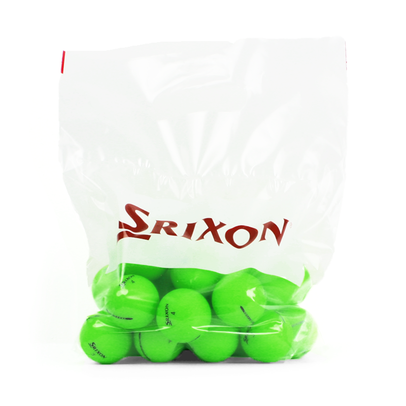 24 Balles de golf Soft Feel Sachet Brite Mate Green