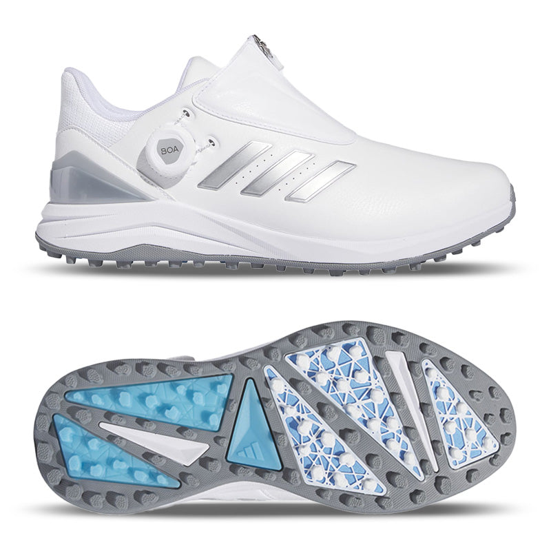 Solarmotion BOA Spikeless Cloud White/Silver Metallic/Blue Burst Homme