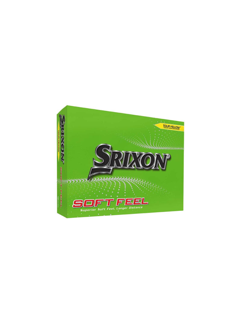 12 Balles de golf Soft Feel Yellow