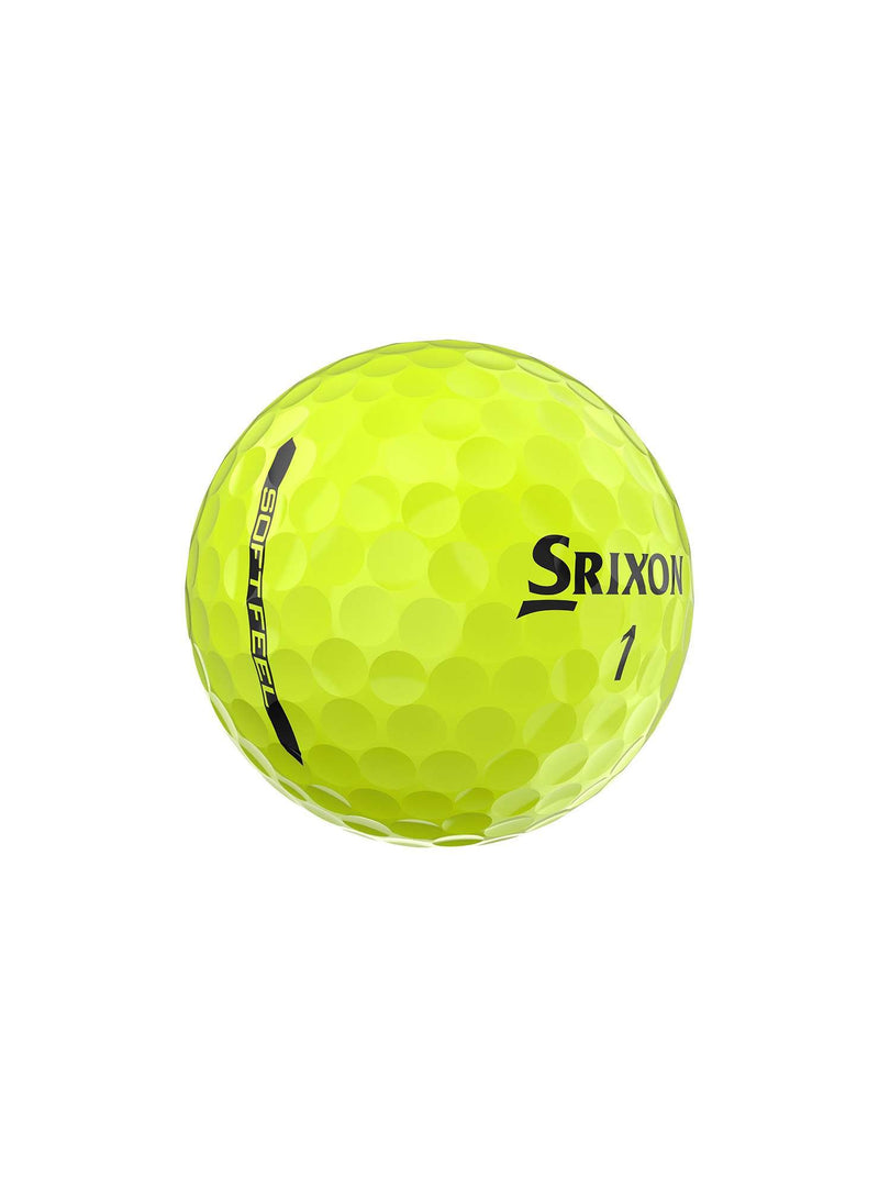 12 Balles de golf Soft Feel Yellow
