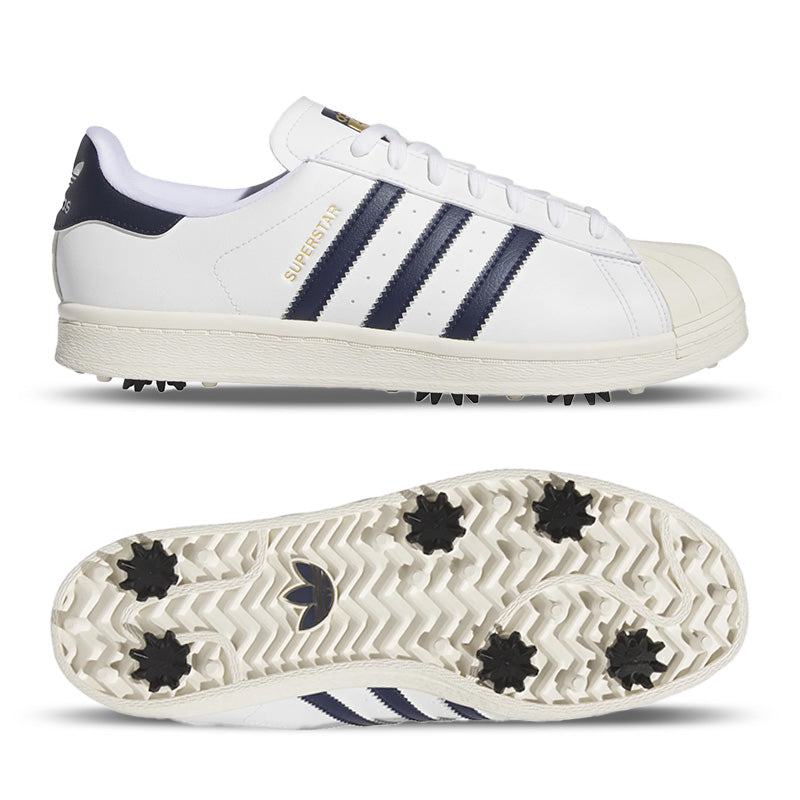 Superstar Golf ID5003 White/Collegiate Navy