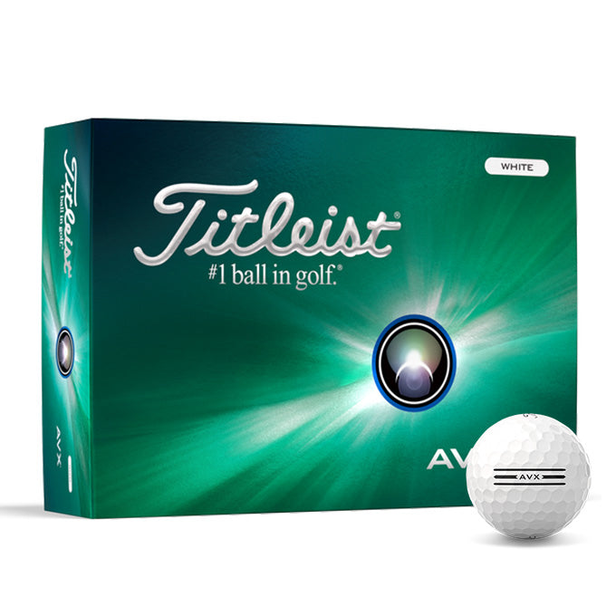 12 Balles de golf AVX 4 White